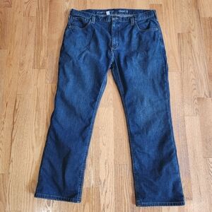 Carhartt Men's Rugged Flex Relaxed Straight Leg Knit Lined Jeans Size 40 x 30